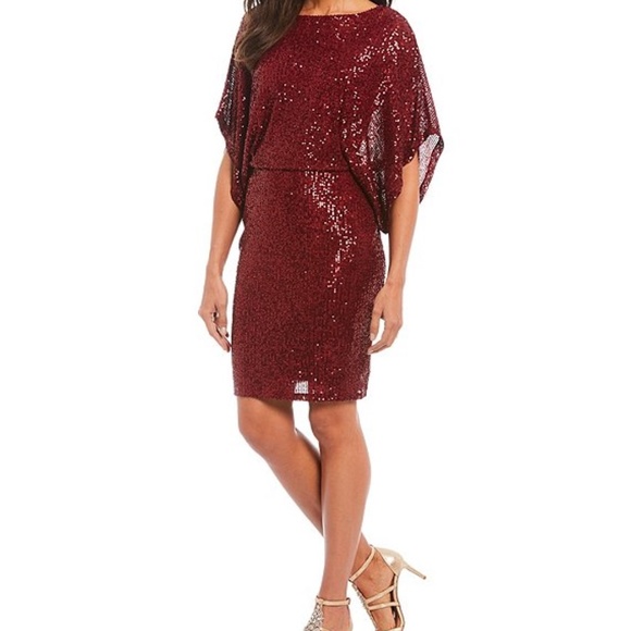 MARINA Dresses & Skirts - Marina Red Sparkly dress
